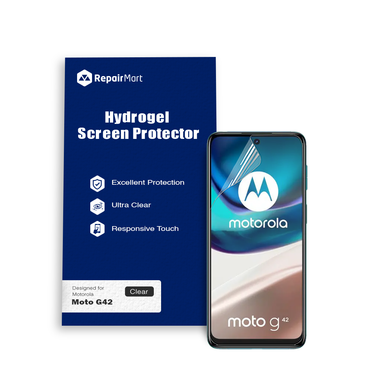 Motorola Moto G42 Compatible Premium Hydrogel Screen Protector With Full Coverage Ultra HD